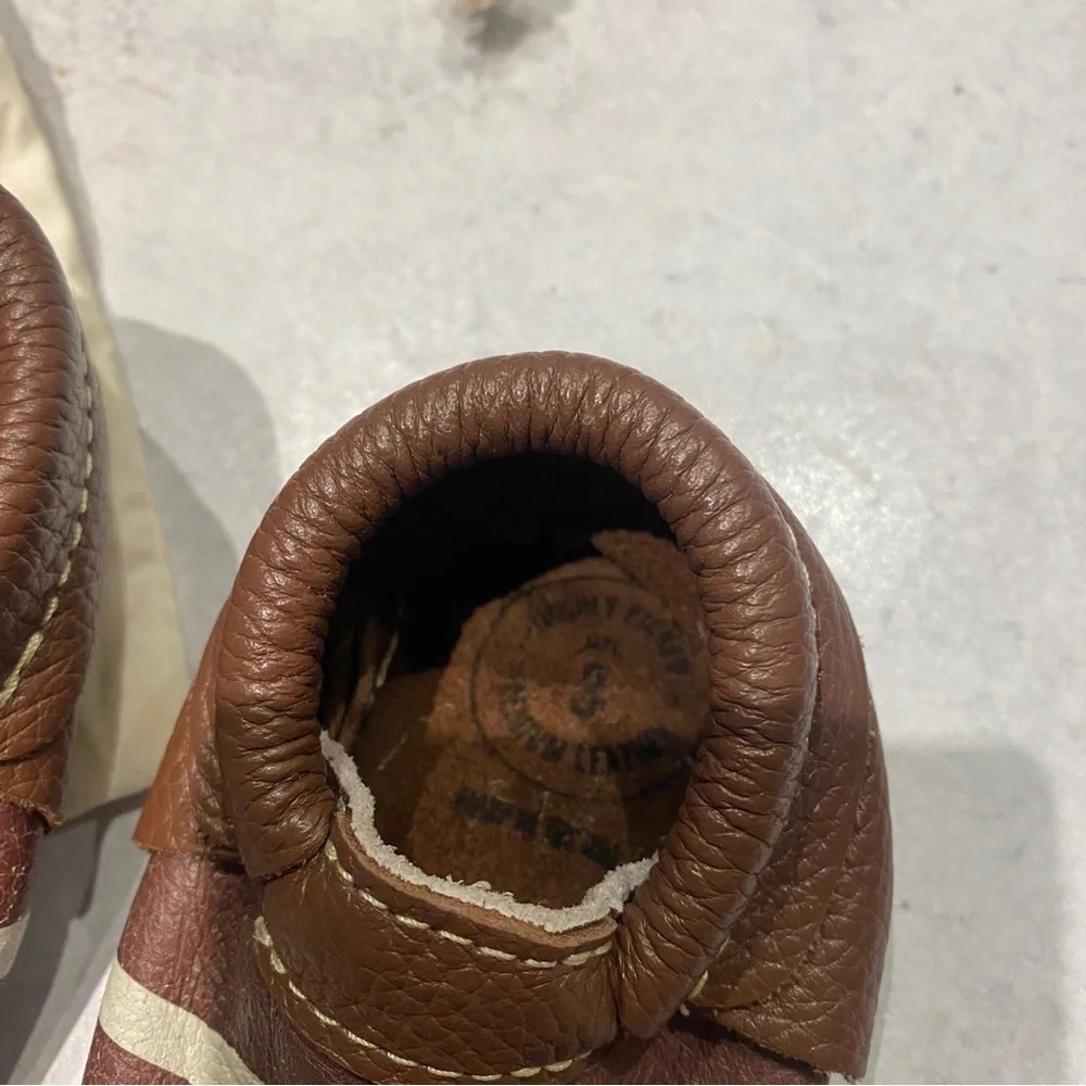 Freshly Picked || Touchdown‎ City Shoe Mocs Football Brown 3